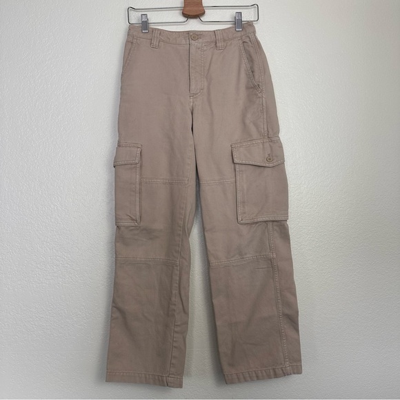 Aritzia TNA Troop Cargo Utility Pant in Khaki Size 2 - Picture 2 of 11